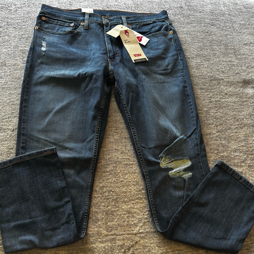 Levi's Blue Slim Straight Men's Jeans